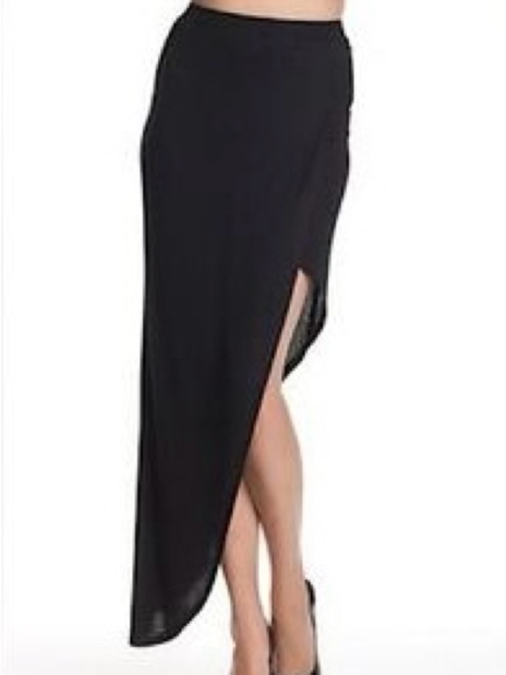 BCBGMaxAzria Asymmetrical Hem Skirt